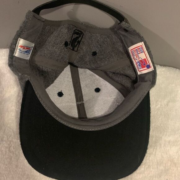 Sports Specialties Script Wool Acrylic Los Angeles Lakers Cap Hat Vintage Gray - Picture 5 of 7